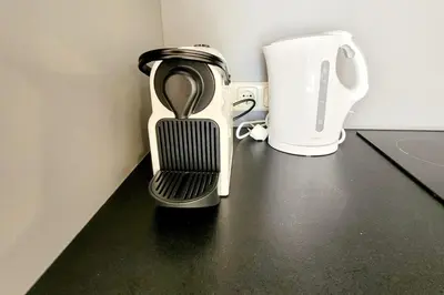 Kaffee-/Teezubehör in der Unterkunft Top2 Apartmenthaus Sonnenschein