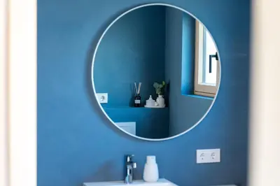 Ein Badezimmer in der Unterkunft Stilvoll sanierte Altbau-Wohnung, Dornbirn Kehlegg