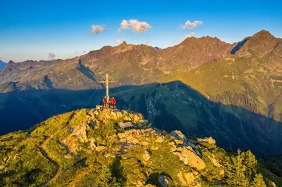 Naturlandschaft in der Nähe des Ferienhauses