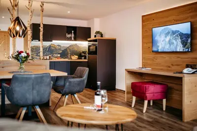 TV/Unterhaltungsangebot in der Unterkunft Hotel Alpenstüble Appartements