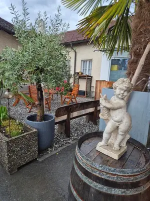 Ein Garten an der Unterkunft Haus Aigner Appartement