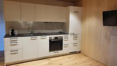 Küche/Küchenzeile in der Unterkunft Haus Lang