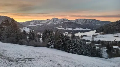 Naturlandschaft in der Nähe der Ferienwohnung