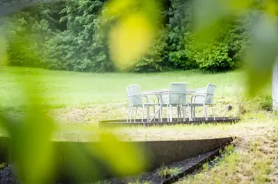 Naturlandschaft in der Nähe des Ferienhauses