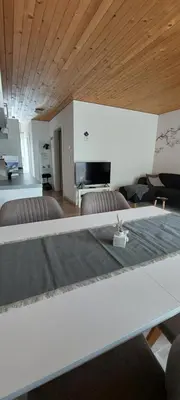 Ein Bett oder Betten in einem Zimmer der Unterkunft Sonnengarten