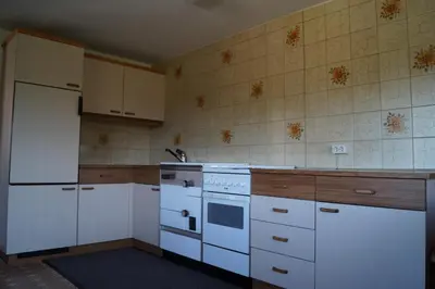 Küche/Küchenzeile in der Unterkunft Ferienhaus Lila