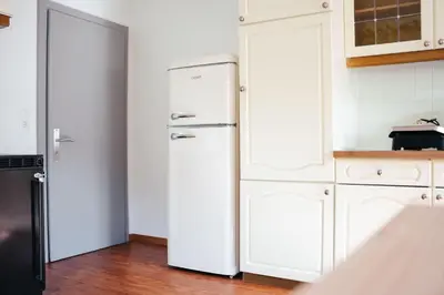 Küche/Küchenzeile in der Unterkunft Ferienwohnung Wallis