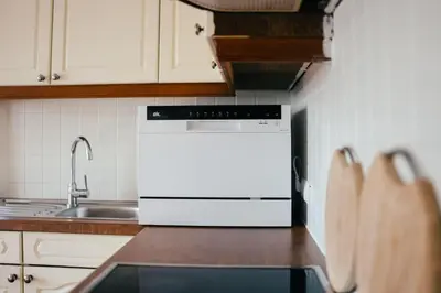 Küche/Küchenzeile in der Unterkunft Ferienwohnung Wallis