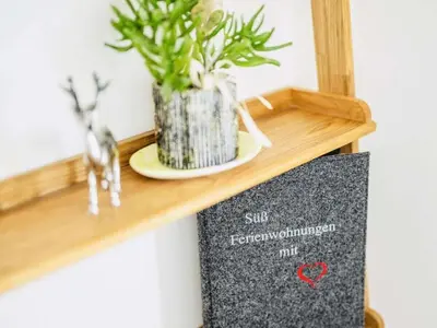 Grundriss der Unterkunft Ferienwohnung mit 2 Schlafzimmer