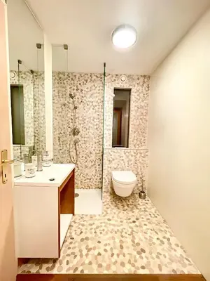 Ein Badezimmer in der Unterkunft MySuite