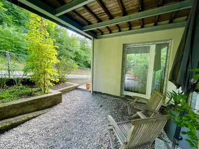 Ein Garten an der Unterkunft MySuite