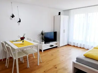 TV/Unterhaltungsangebot in der Unterkunft Top Glück Apartmenthaus Sonnenschein