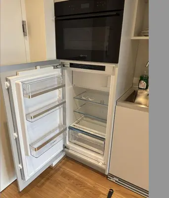 Küche/Küchenzeile in der Unterkunft Herburger Living