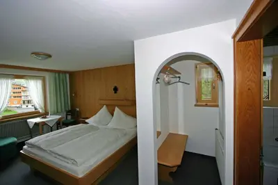Ein Bett oder Betten in einem Zimmer der Unterkunft Frühstückspension Rüf