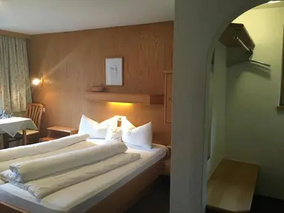 Ein Bett oder Betten in einem Zimmer der Unterkunft Frühstückspension Rüf