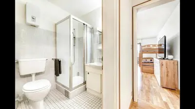 Ein Badezimmer in der Unterkunft NEU! Wohnung Casa Monte Raumüberlassung siehe Text zur Unterkunft