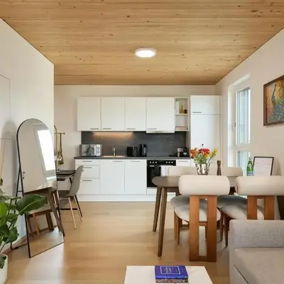 VORALIVING - Modernes Neubau Apartment Toplage - Parkplatz - WLAN