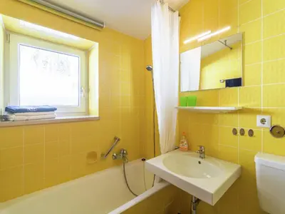 Ein Badezimmer in der Unterkunft Wohnung in Riezlern nahe Skipiste