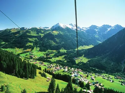 Naturlandschaft in der Nähe der Ferienwohnung