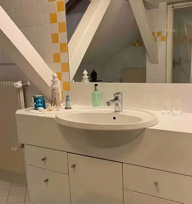 Ein Badezimmer in der Unterkunft Kraftquelle Widum Sulzberg