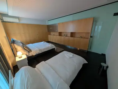 Ein Bett oder Betten in einem Zimmer der Unterkunft Bed'n Go - 24h Self-Check-in - Kontaktlos & Privat