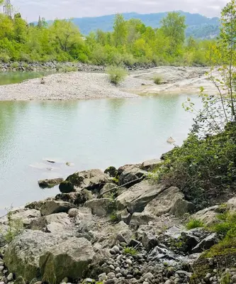 Naturlandschaft in der Nähe der Ferienwohnung
