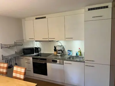 Küche/Küchenzeile in der Unterkunft Mellau Appartments Top 221
