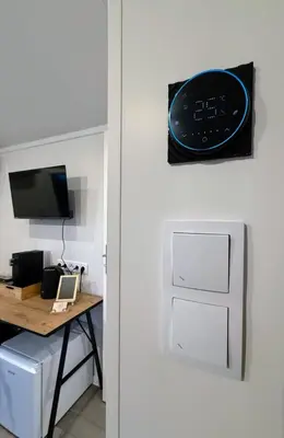 TV/Unterhaltungsangebot in der Unterkunft TRB - Tiny Rooms Bodensee 1