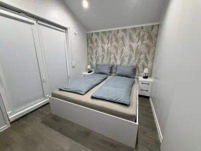 Ein Bett oder Betten in einem Zimmer der Unterkunft TRB - Tiny Rooms Bodensee 1