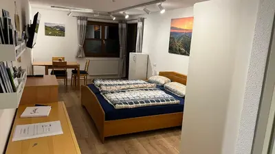 Ein Bett oder Betten in einem Zimmer der Unterkunft Mellau Appartments 220