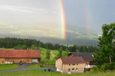 Naturlandschaft in der Nähe der Ferienwohnung