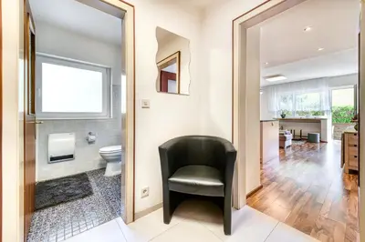Ein Sitzbereich in der Unterkunft NEU! Wohnung Casa Montana Raumüberlassung siehe Text zur Unterkunft