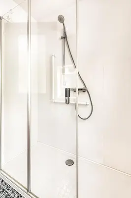 Ein Badezimmer in der Unterkunft NEU! Wohnung Casa Montana Raumüberlassung siehe Text zur Unterkunft