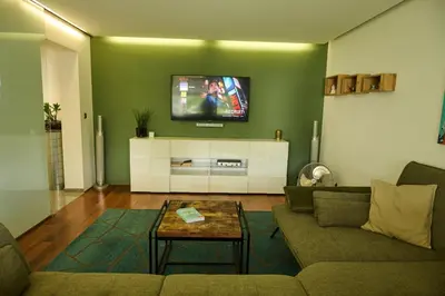 TV/Unterhaltungsangebot in der Unterkunft Ferienwohnung in Dornbirn
