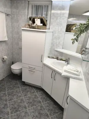 Ein Badezimmer in der Unterkunft Urlaub in Weiler - Apartment mit großer Terrasse - für 1 bis 4 Personen