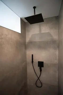 Ein Badezimmer in der Unterkunft Alpin Chalet
