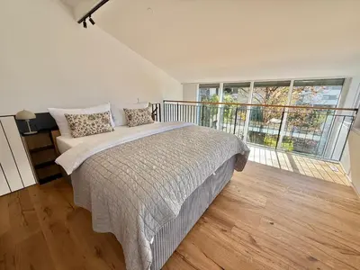 Ein Bett oder Betten in einem Zimmer der Unterkunft Haus Rautenweg