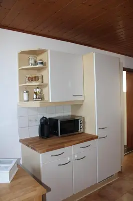 Küche/Küchenzeile in der Unterkunft Mühlebach Apartment