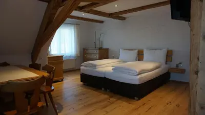 Ein Bett oder Betten in einem Zimmer der Unterkunft Waldrast Bed & Breakfast