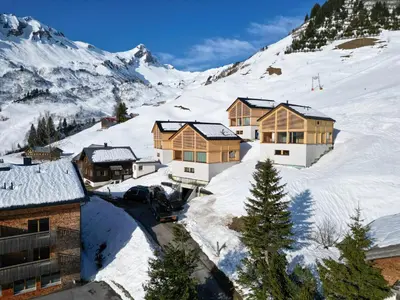 Naturlandschaft in der Nähe des Chalets