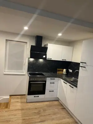 Küche/Küchenzeile in der Unterkunft Alpina Apartment Premium