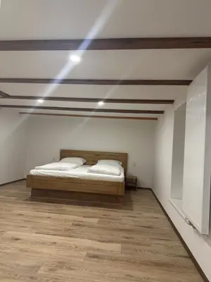 Ein Bett oder Betten in einem Zimmer der Unterkunft Alpina Apartment Premium