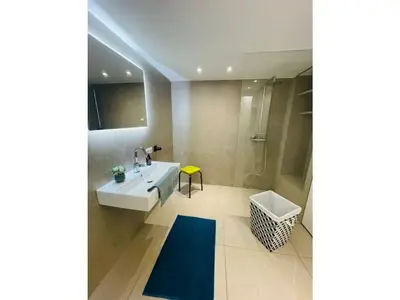 Ein Badezimmer in der Unterkunft Holiday apartment with 3 bedrooms
