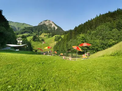 Naturlandschaft in der Nähe des Ferienhauses