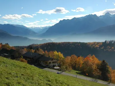 Naturlandschaft in der Nähe des Ferienhauses
