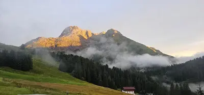 Naturlandschaft in der Nähe der Pension