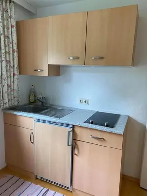 Küche/Küchenzeile in der Unterkunft Ferienwohnung Wolfurt