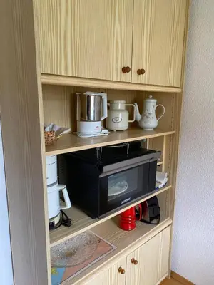Küche/Küchenzeile in der Unterkunft Ferienwohnung Wolfurt