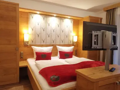 Ein Bett oder Betten in einem Zimmer der Unterkunft Hotel Kasimir