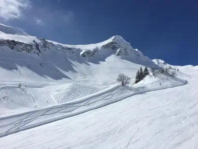 Haus Glatthorn im Winter